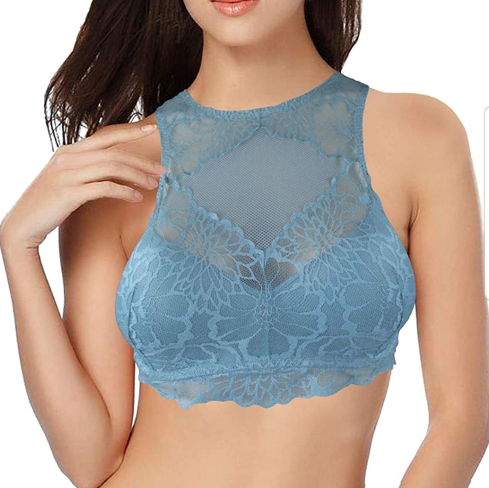 Pink bra